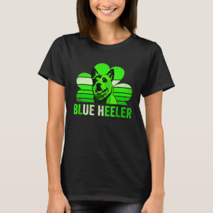 T-shirt Jour de la Saint Patrick Shamrock Blue Heeler
