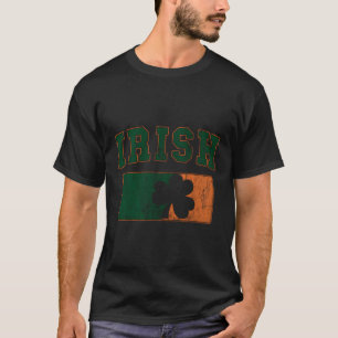 T-shirt Jour de la Saint Patrick Shamrock irlandais