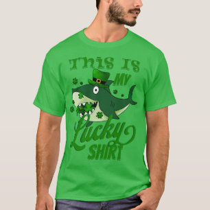 T-shirt Jour de la Saint Patrick Shamrock Lucky