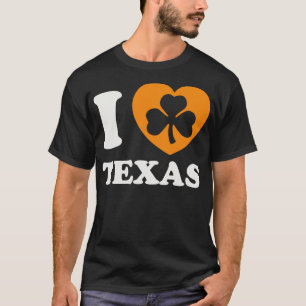 T-shirt Jour de la Saint Patrick Texas Irish Houston Dalla