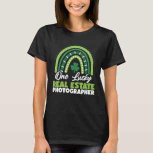 T-shirt Jour de la Saint Patrick Un photographe immobilier