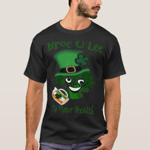 T-shirt Jour de la Saint Patrick Vegan Broc O Lee pour un