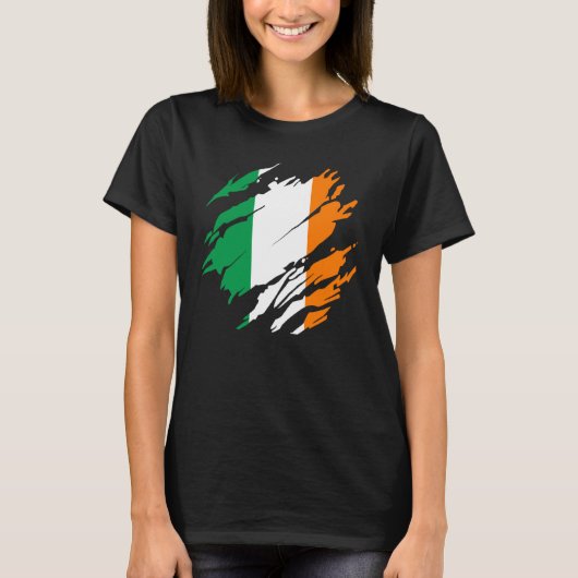 T-shirt Jour de la Saint-Patrick vert pour le lutin de la  (Devant)