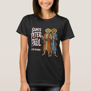 T-shirt Jour de la Saint-Pierre et Saint-Paul Orate Pro No