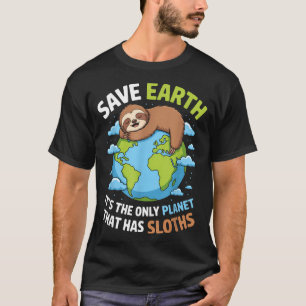 T-shirt Jour de la Terre sauvez la Terre la seule planète