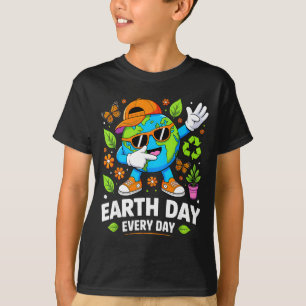 T-shirt Jour de la Terre tous les jours sauvez la planète