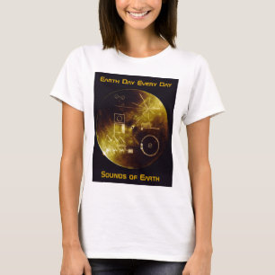 T-shirt Jour de la Terre - Voyager - Disque d'or des Sons 