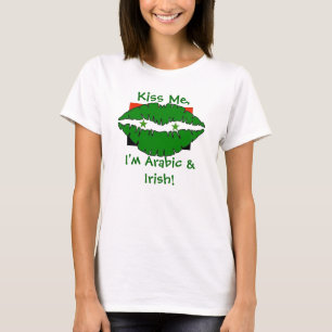 T-shirt Jour de l'arabe et d'Irlandais de St Patrick