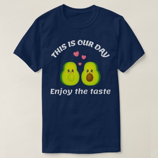 T-shirt Jour de l'Avocado Jour 8 (Design devant)