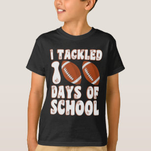 T-shirt Jour De L'École J'Ai Attaqué 100 Jours De Garçons