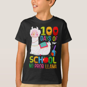 T-shirt Jour De L'École Unicorne Filles 100 Jours De L'Éco