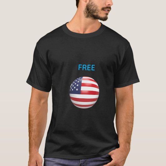 T-shirt Jour de l'indépendance (Devant)