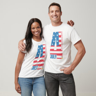 T-shirt Jour de l'Indépendance 4 juillet