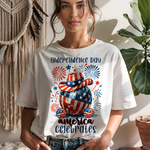 T-shirt Jour de l'Indépendance 4 juillet