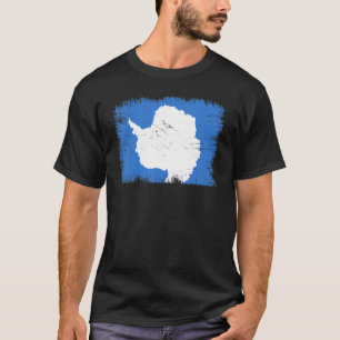 T-shirt Jour de l'indépendance de l'Antarctique vintage