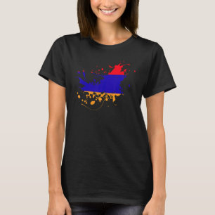 T-shirt Jour de l'indépendance de l'Arménie 21 sep Drapeau