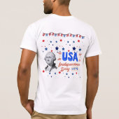 T-shirt Jour de l'indépendance des États-Unis (Dos)