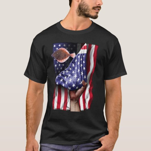 T-shirt Jour de l'Indépendance Drapeau américain (Devant)