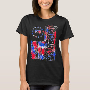 T-shirt Jour de l'Indépendance Drapeau américain Patriotiq