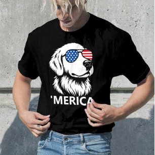 T-shirt Jour de l'indépendance du drapeau patriotique amér
