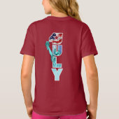 T-shirt Jour de l'indépendance | Enfants (Dos)