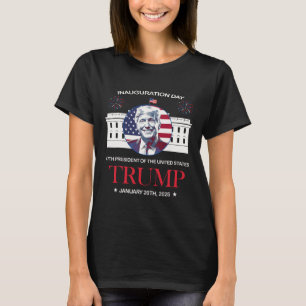 T-shirt Jour de l'investiture Trump 2025 Trump 47 Trump a 