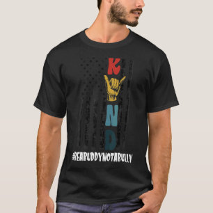 T-shirt Jour de l'Unité États-Unis drapeau américain Soyez
