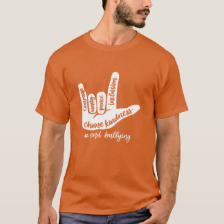 T-shirt Jour de l'Unité Jour Orange Enfants 2022 Anti-harc