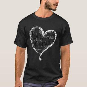 T-shirt Jour de l'Unité Orange Coeur Soyez gentil Contre l