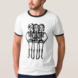 T-shirt jour de mai : noir et blanc