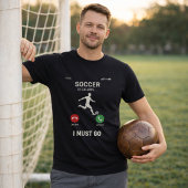 T-shirt Jour de match de soccer