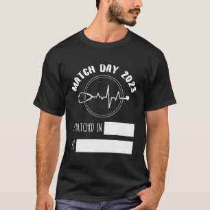 T-shirt Jour de match Futur Docteur Médecin Résidence Remp