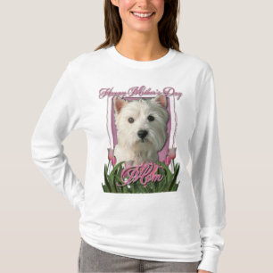 T-shirt Jour de mères - tulipes roses - Terrier des