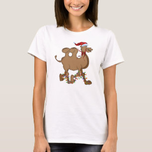 T-shirt Jour de Noël de la Hump Chameau mignon