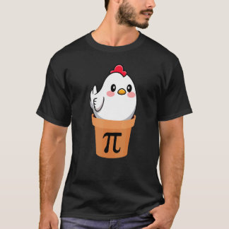 T-shirt Jour de Pi 2022 Drôle de Poulet Pot Pi Day Tarte M