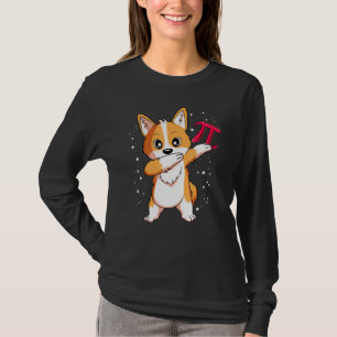 T-shirt Jour de Pi Dabbing Corgi Chien 314 Symbole Mathéma
