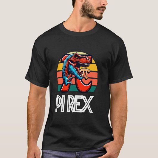 T-shirt Jour de Pi Pi Rex Dinosaure (Devant)