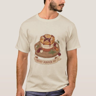 T-shirt Jour de Popover Cerise Rustique Vêtement de Boulan
