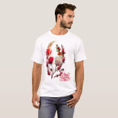 T-shirt Jour de rose (Devant entier)