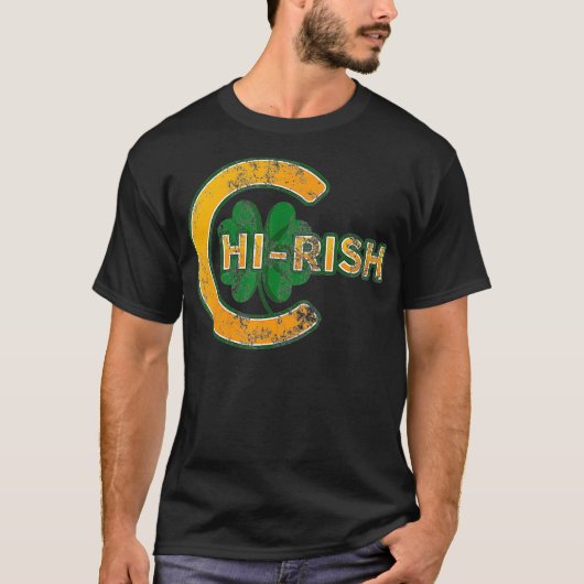 T-shirt Jour de Saint Patricks de Chicago (Devant)