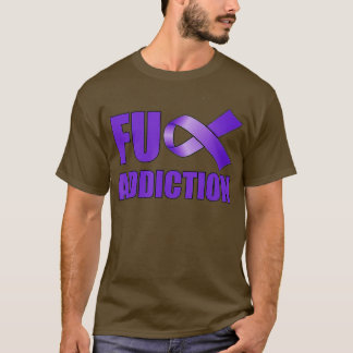 T-shirt Jour de sensibilisation à la surdose Purple Ribbon