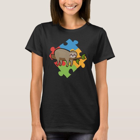 T-shirt Jour de Sensibilisation sur l'autisme mignonne du  (Devant)