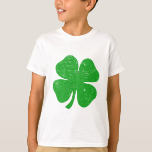T-shirt Jour de St Patricks de trèfle de quatre feuilles
