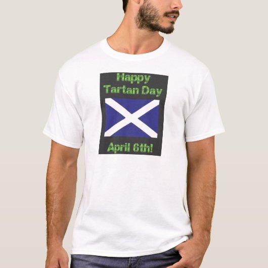 T-shirt Jour de tartan ! (Devant)
