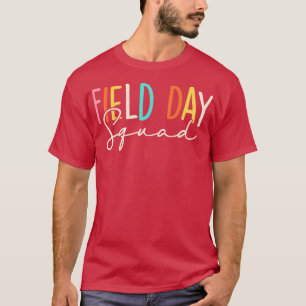 T-shirt Jour De Terrain Escadron Cool Étudiant Enseignant