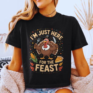 T-shirt Jour de Thanksgiving Dinde Drôle