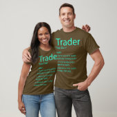 T-shirt Jour de trading - Stock Trader - Stock Market - (Unisexe)