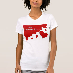 T-shirt Jour de Valentines heureux