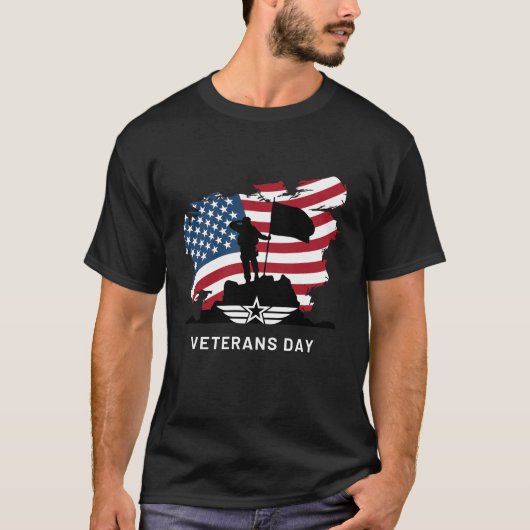 T-shirt Jour des anciens combattants (Devant)