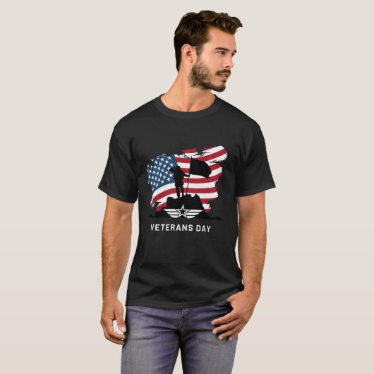 T-shirt Jour des anciens combattants (Devant entier)